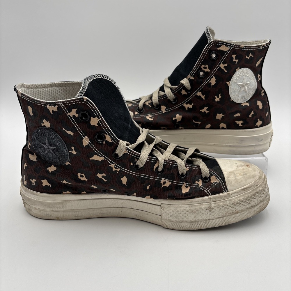 Chuck Taylor 70 Converse All Star Cheetah Camo Jacquard Women's 11.5 Men's 9.5